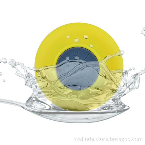 Waterproof sucker wireless bluetooth speaker